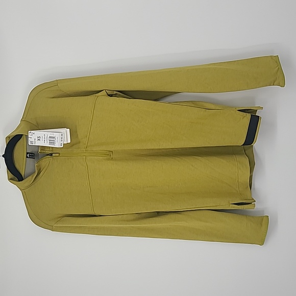 NWT Adidas mens quarter zip training sweatshirt XS pulse olive Men